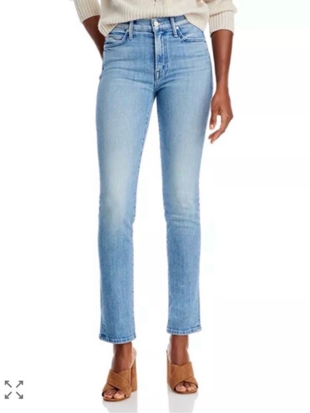 Mother The Rascal Skimp - Wash: Punk Charming Light Wash Women's Jeans - Size 25